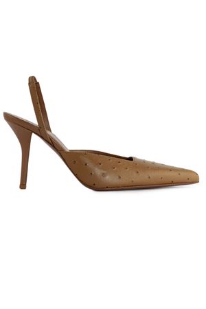 Octavie brown leather pumps GIA BORGHINI | OCTAVIE3100